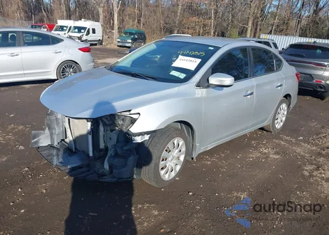 2016 Nissan Sentra Sv из США, поврежденный, VIN 3N1AB7APXGY322117